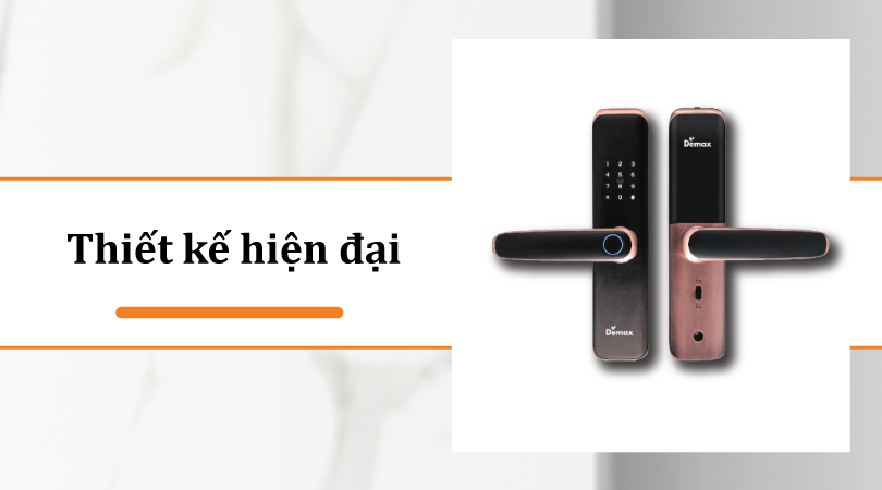 Demax EL268 AC APP Wifi - Thiết kế hiên đại